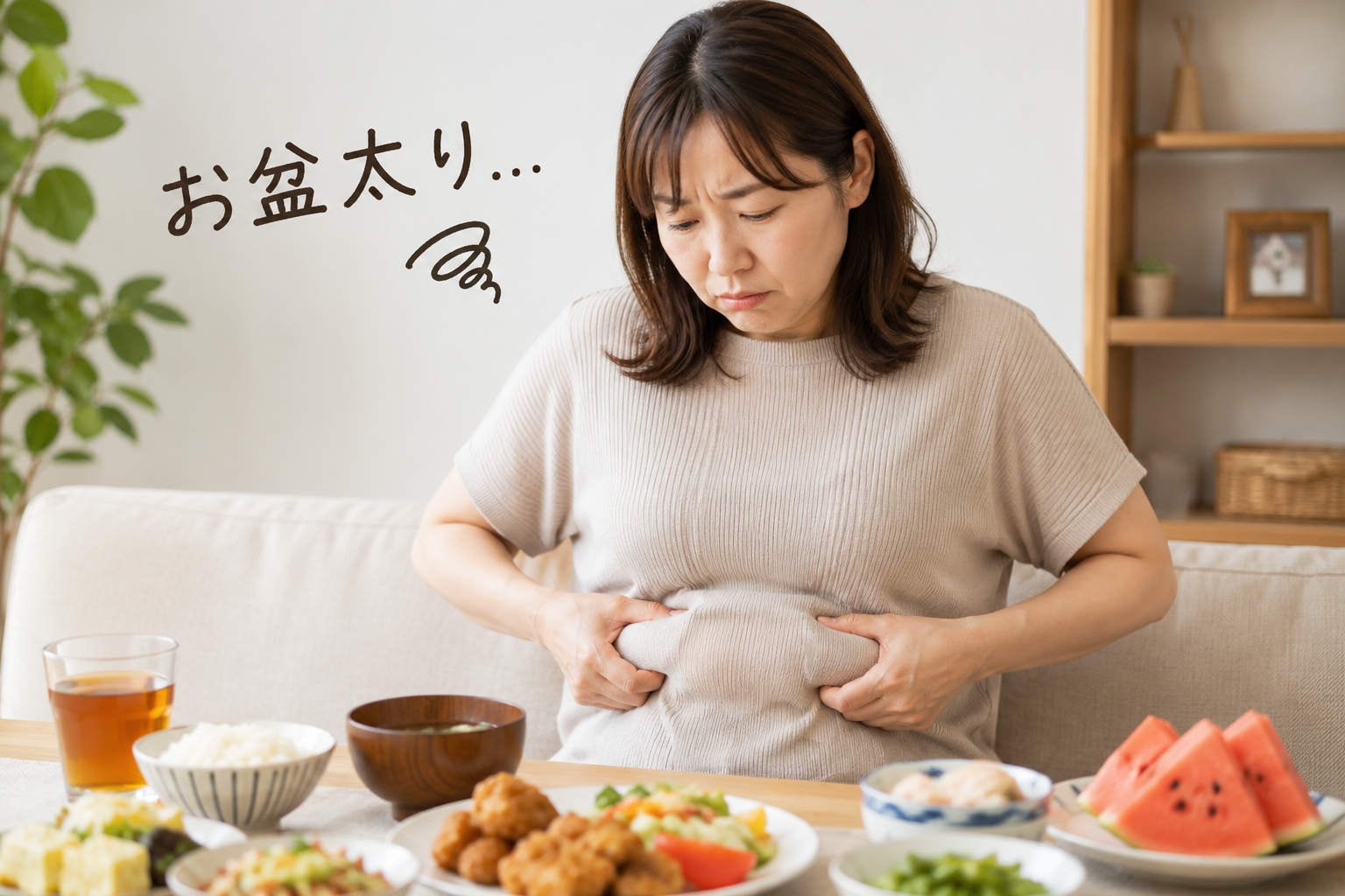 お盆休み太りを解消するには？？｜吹田の千里山駅から徒歩3分のパーソナルトレーニングジムHAGURUMA